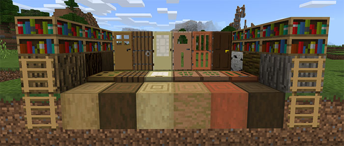 Smooth Wood RSPC Texture Pack Minecraft PE Texture Packs