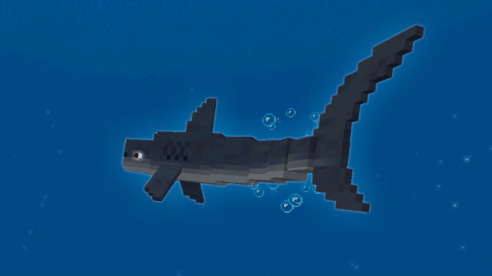 Jaws and Megalodon Addon Minecraft PE Mods & Addons
