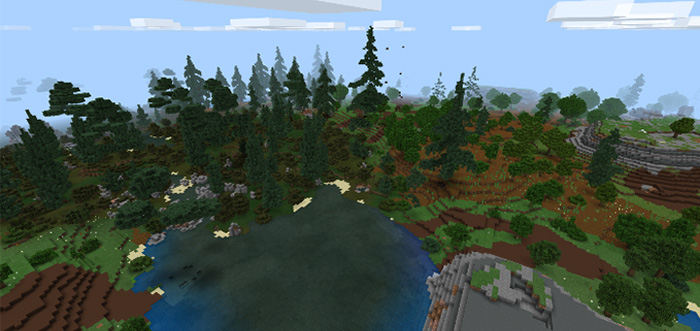 The Sad Swamp [Custom Terrain] [Survival] Minecraft PE Maps