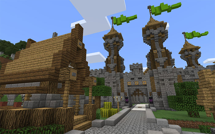 My Medieval Village [Creation] Minecraft PE Maps
