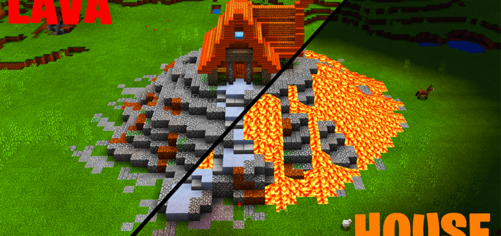 Sg Castle House Mansion - Auto Lava House | Minecraft Pe Maps