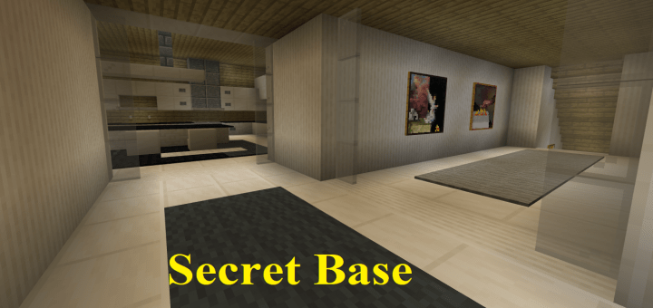 Cc: Secret Base | Minecraft Pe Maps
