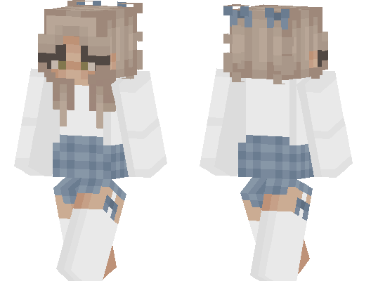 School girl Minecraft PE Skins