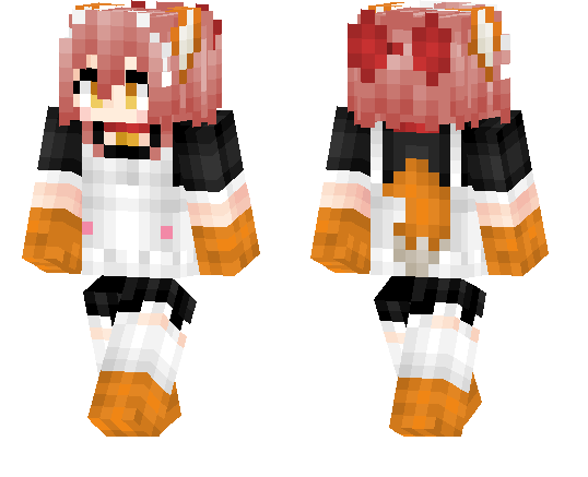 tamamo cat Minecraft PE Skins