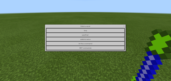 Admin Panel V4 NBT Commands (1.13+) (Script) (Removed Ads) Minecraft