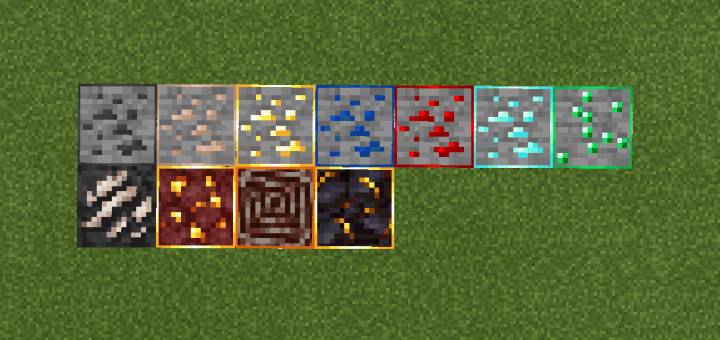 Visible Ores Minecraft PE Texture Packs