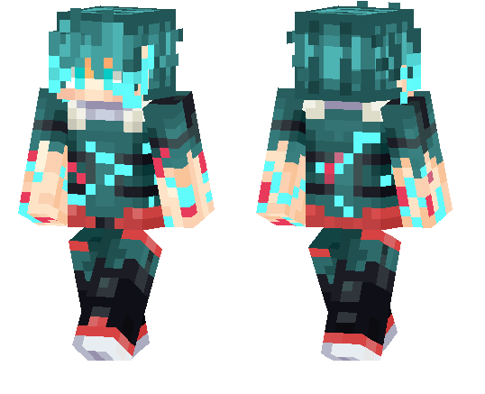 Deku Minecraft PE Skins