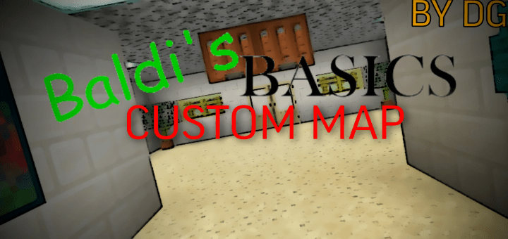 Baldi’s Basics Classic (Custom) Minecraft PE Maps