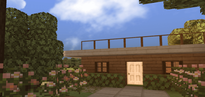 Aesthetic Farm Base | Minecraft Pe Maps