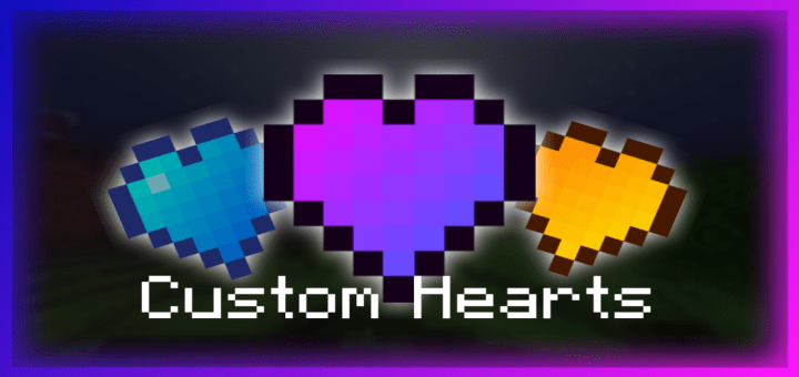 Custom Hearts Minecraft PE Texture Packs