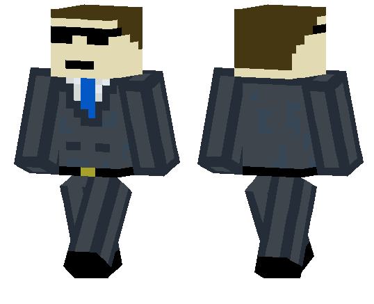 Cool Man Minecraft PE Skins