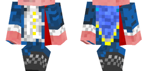 Ghost Technoblade Minecraft PE Skins