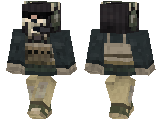 Cod Ghost Minecraft Mob Skin