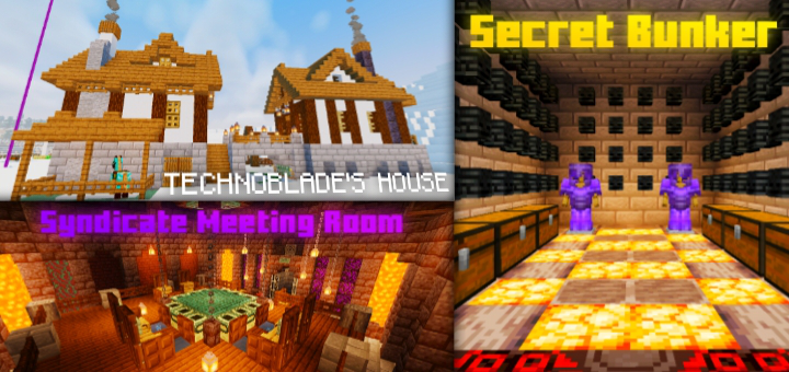Technoblade’s Base Minecraft PE Maps