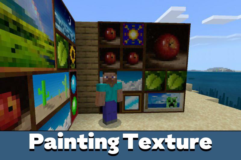 Download Painting Texture Pack for Minecraft PE Painting Texture Pack