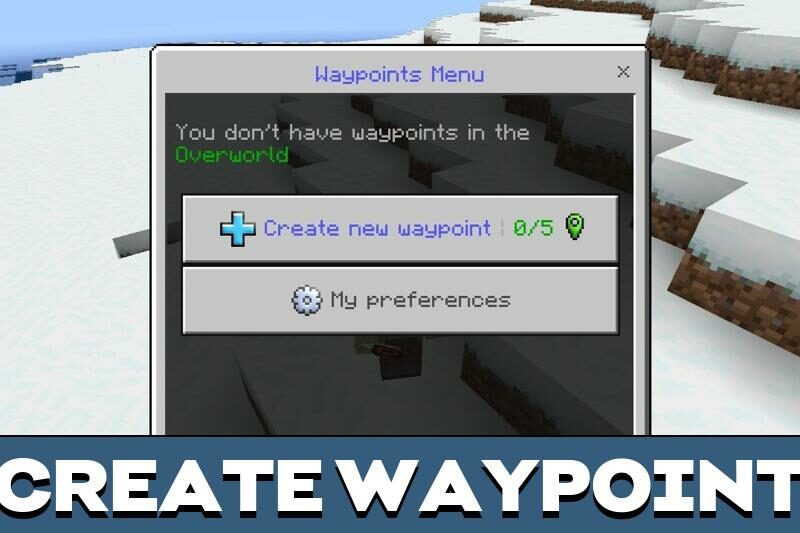 Download Waypoint Mod for Minecraft PE Waypoint Mod for MCPE