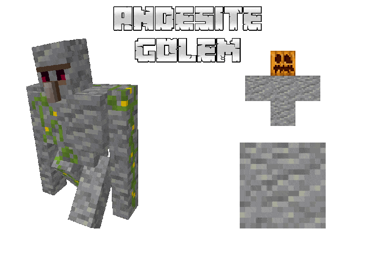 Мод Many B Golem для Minecraft