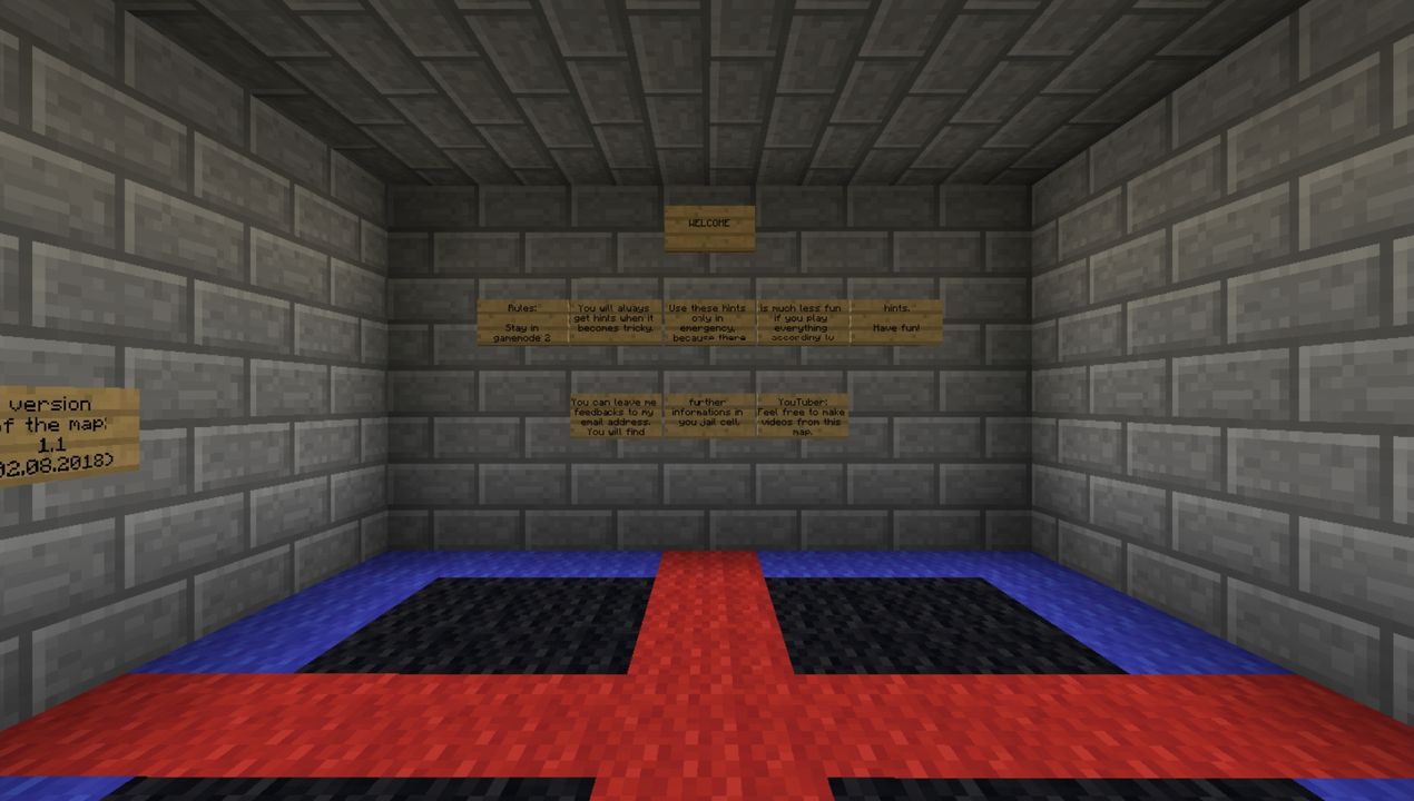 Prison For Life Are You Able to Escape? MCPE map. All for Minecraft PE game