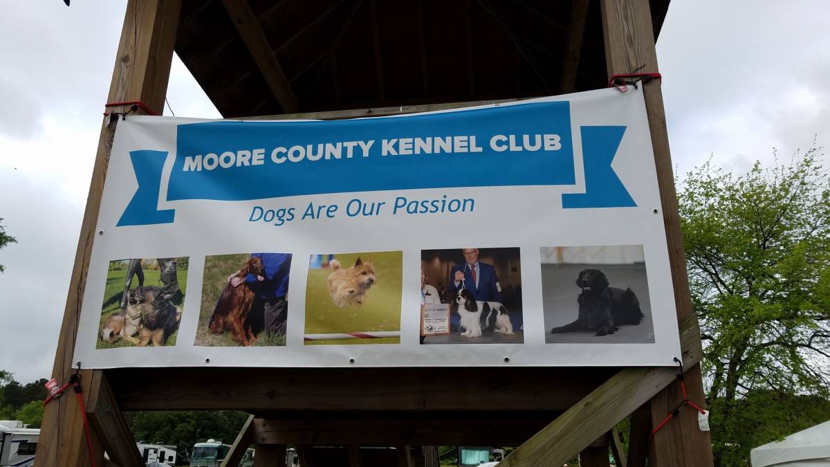 MOORE COUNTY KENNEL CLUB (MCKC) SHOW, PINEHURST, MAY 4TH AND 5TH, 2019