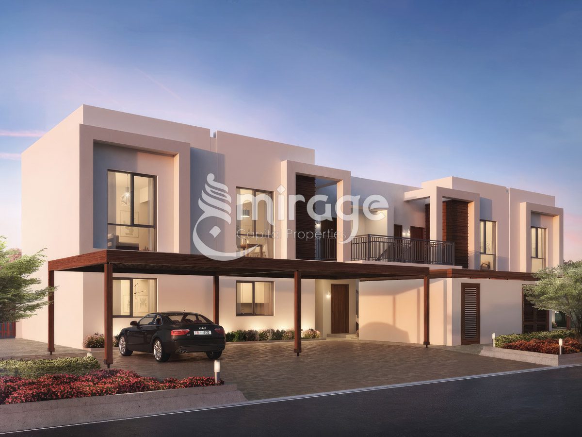 Lease a Luxurious Al Ghadeer Townhouse in Abu Dhabi Mirage Capital