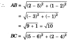 Coordinate Geometry Class 10 Extra Questions Maths Chapter 7 with Solutions Answers 12