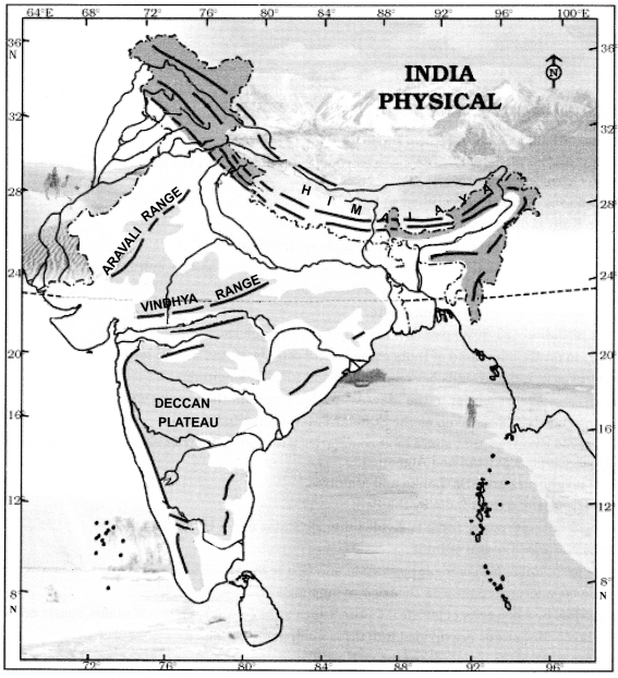 Class 6 Geography Chapter 6 Extra Questions and Answers Major Landforms