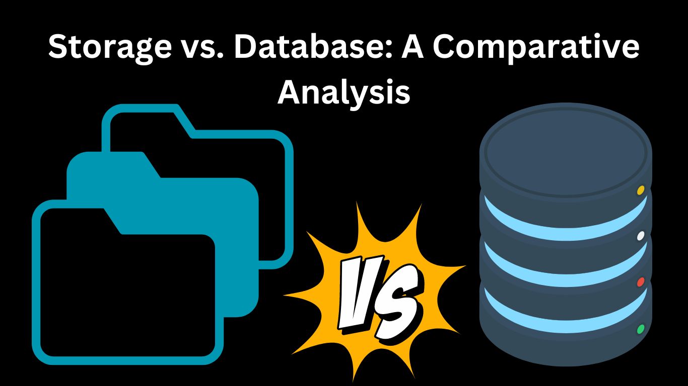 Storage vs. Database A Comparative Analysis MCQSTOP