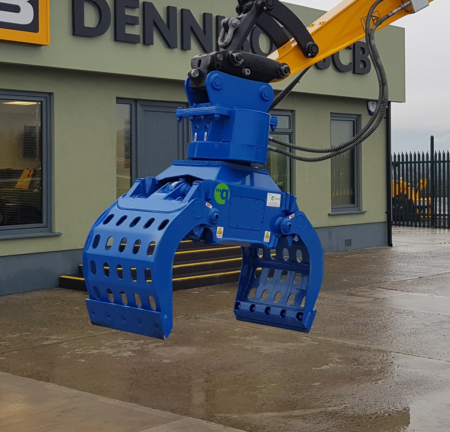 Selector Grab Excavator Attachment McQuaid Engineering