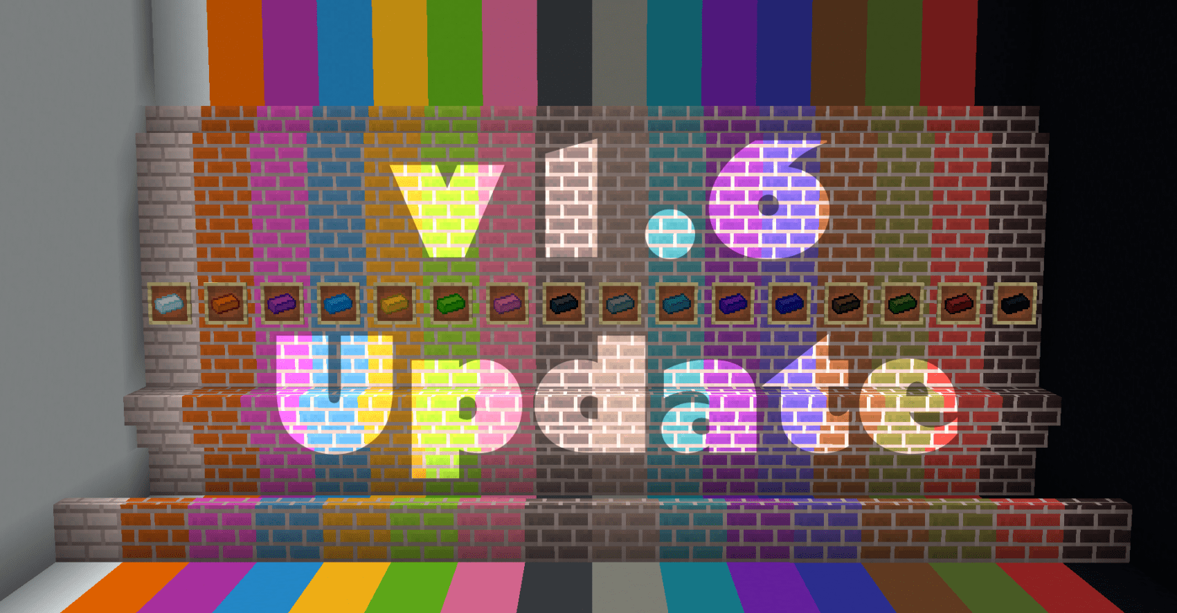 Colored Bricks Mod Brick Stairs, Walls & MORE! MCreator
