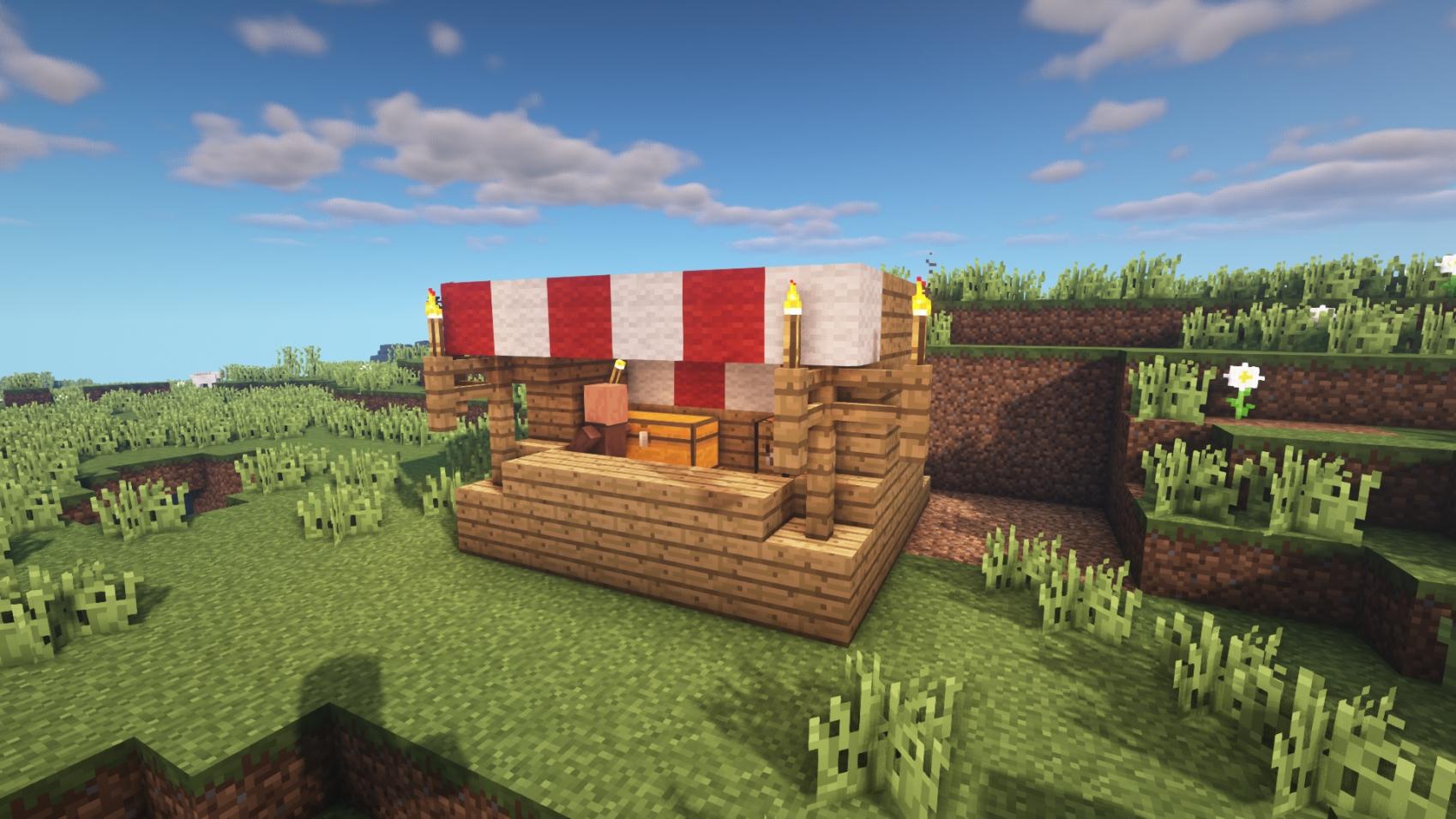 Villagers' Shops Mod MCreator