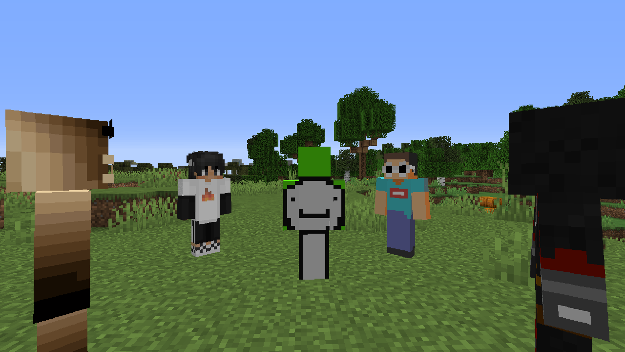 Dream SMP YouTubers Mod MCreator