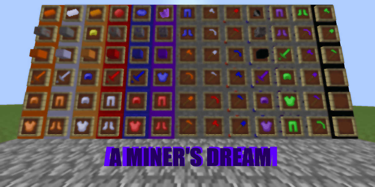 A Miner's Dream [1.7.10][4.0][RELEASE] MCreator