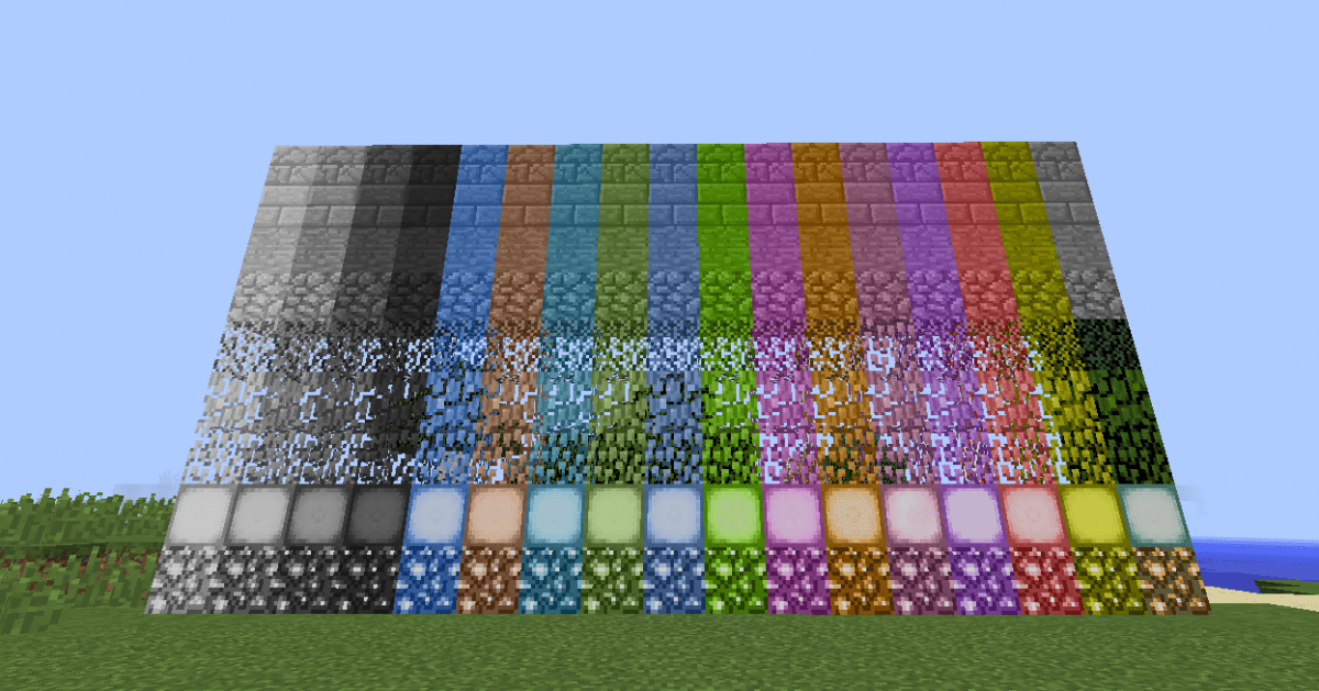 【人気ダウンロード！】 stained glass minecraft colors 255325Stained glass