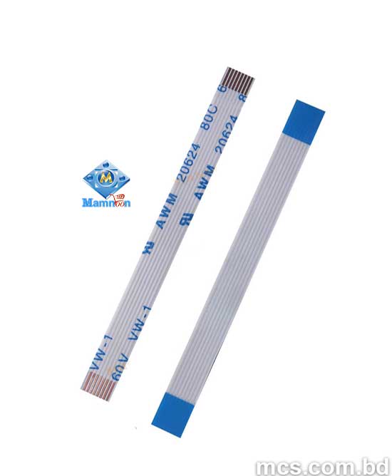 8 Pin Flat Ribbon Cable 0.5/0.8/1.0mm Pitch 200mm MCS