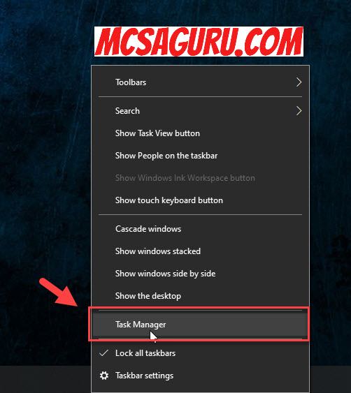 How To Open Windows Task Manager All Possible Ways MCSAGURU