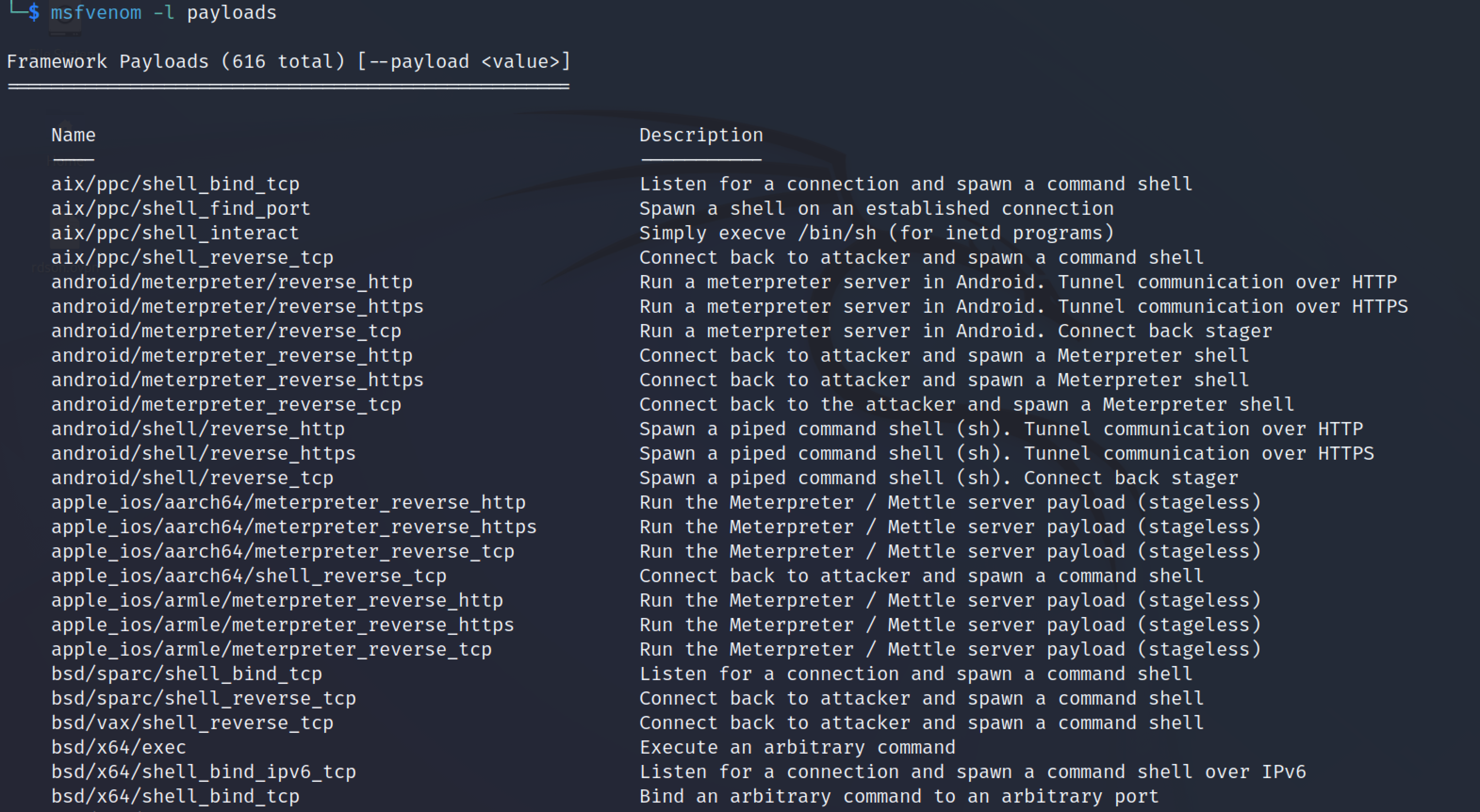 A Gentle Introduction to MSFVenom — MCSI Library
