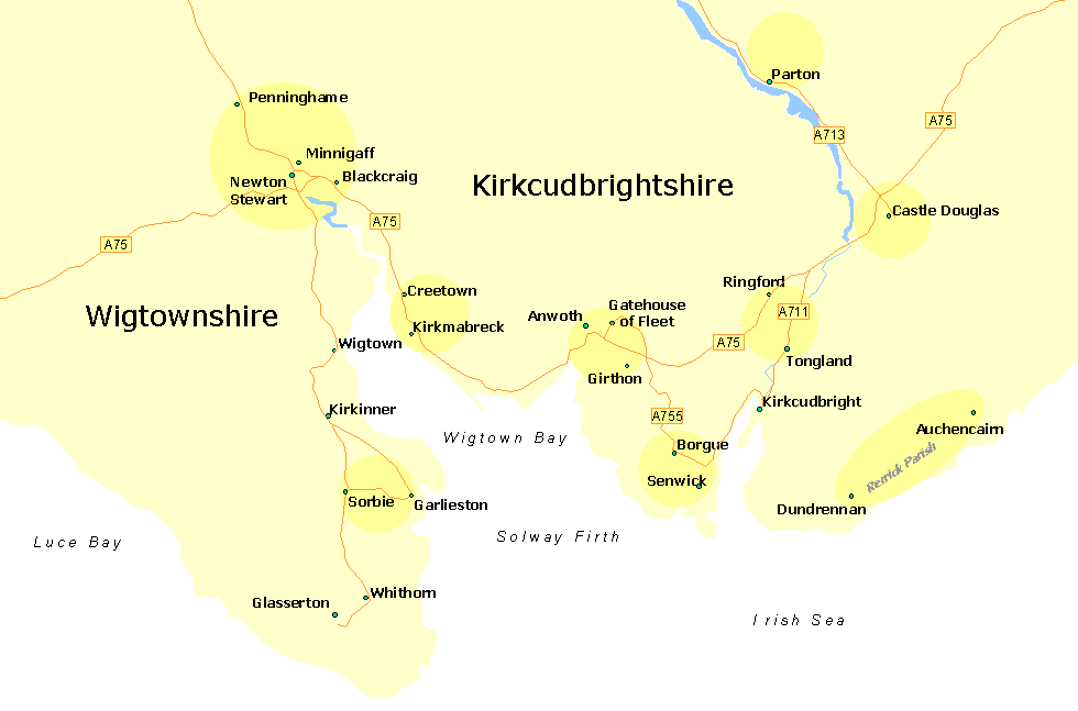 Galloway Map