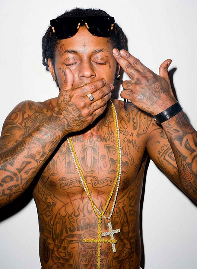 Superstar Hip-Hop Artist Lil Wayne's Tattoos | Mcsmit15'S Blog 900_x_659_jpg