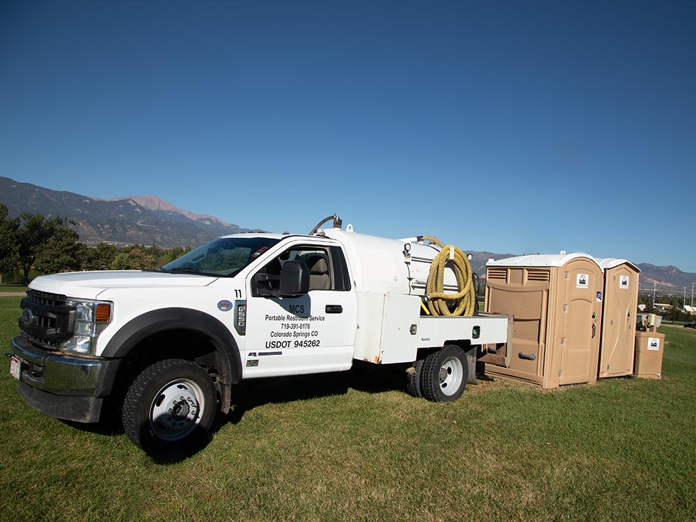 Portable Bathroom Rental Colorado Springs MCS Portables