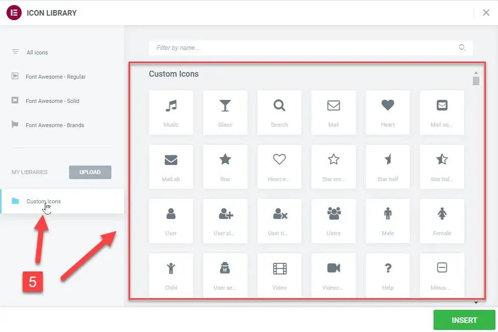 How To Add Custom Icons To Elementor Pro & Elementor Free StepbyStep