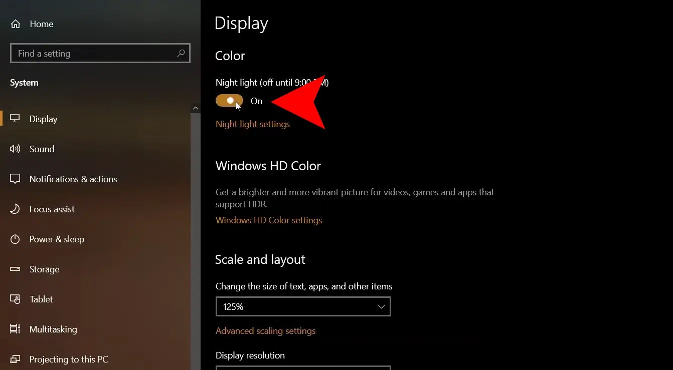 Set Up Night Light Displays On Windows 10 And 11?