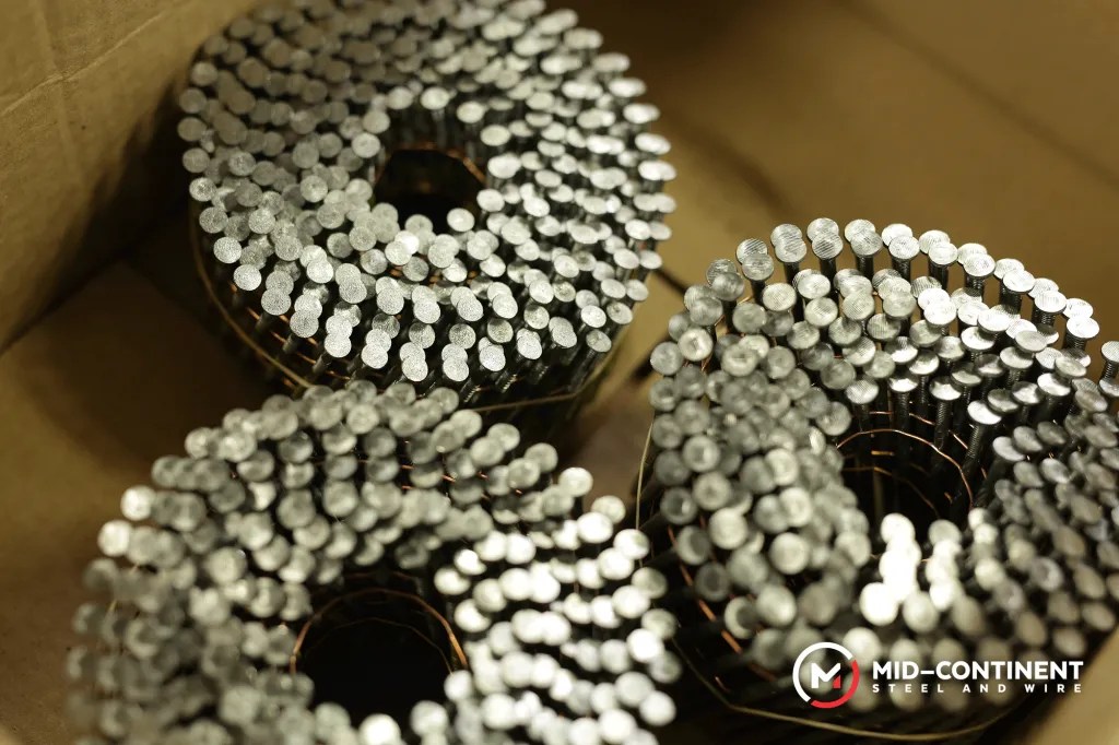 What nails are used for pallets Mid Continent Steel and Wire
