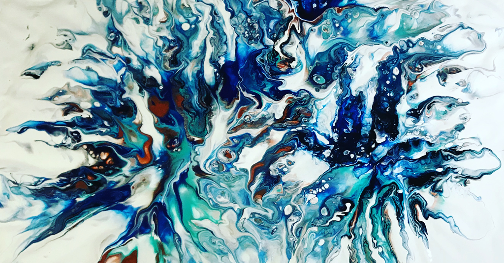 Acrylic Pouring McTavish Academy Of Art