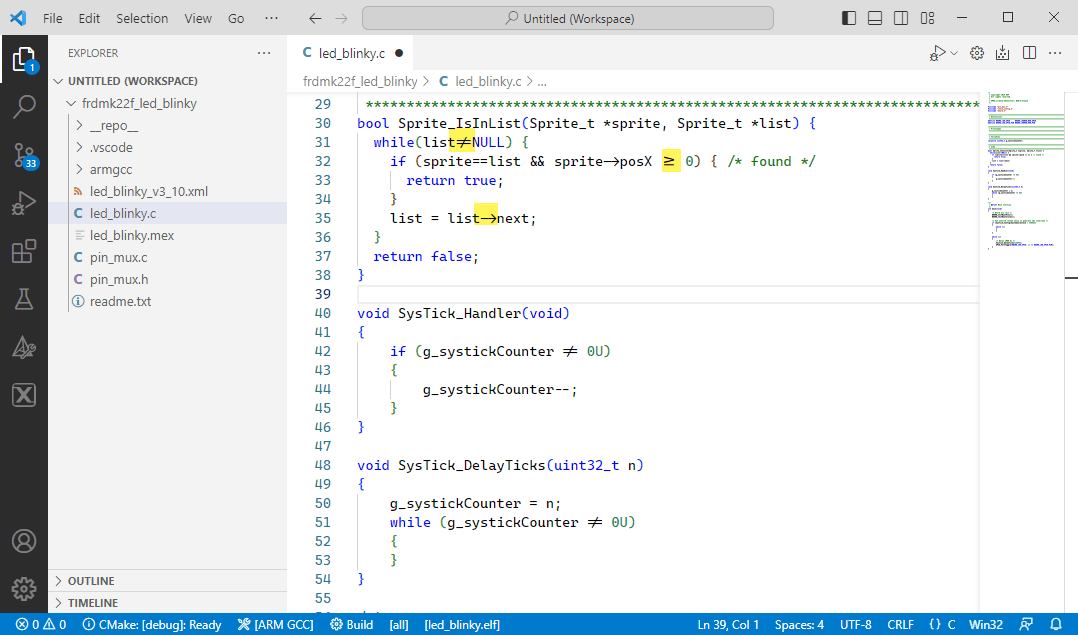 ‘Nicer Coding’ Ligatures with Eclipse and Visual Studio Code MCU on