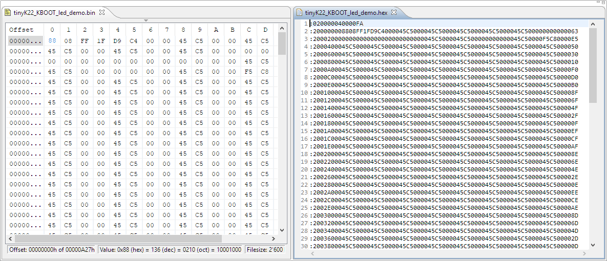 Converting Binary Files to Intel Hex Format with the SRecord Tool MCU