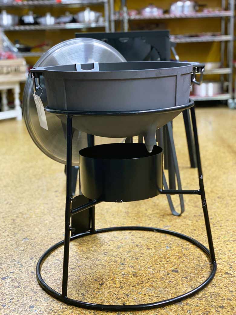 10442 5 GALLON ALUMINUM POT (ONLY) CRACKLIN/JAMBALAYA