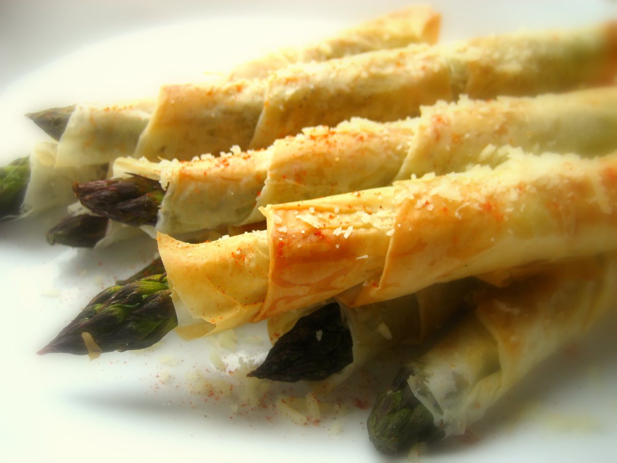 Phyllo Wrapped Asparagus BigOven 182212