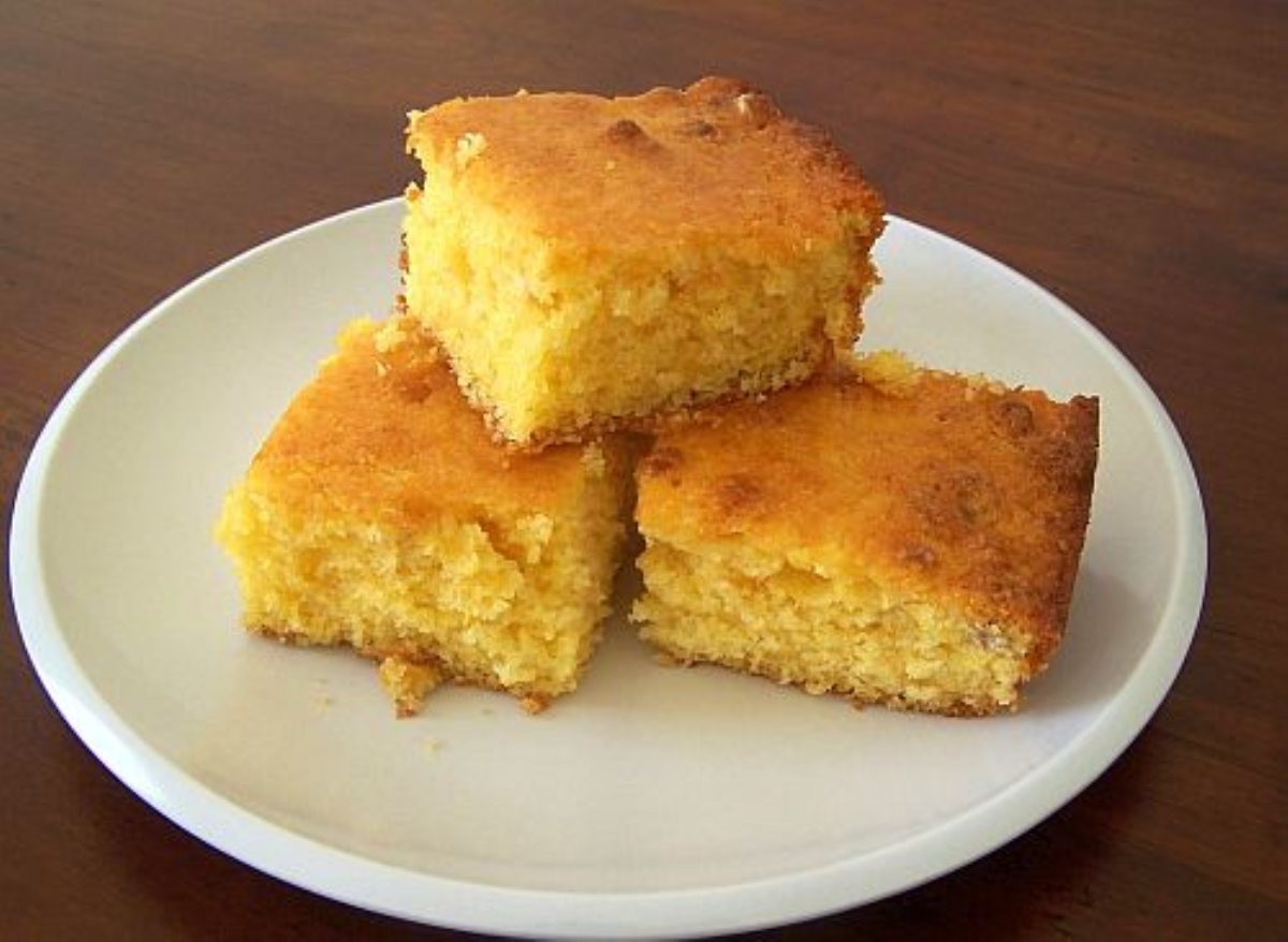 Eggs A La Goldenrod... Easy Corn Bread (Gluten Free)