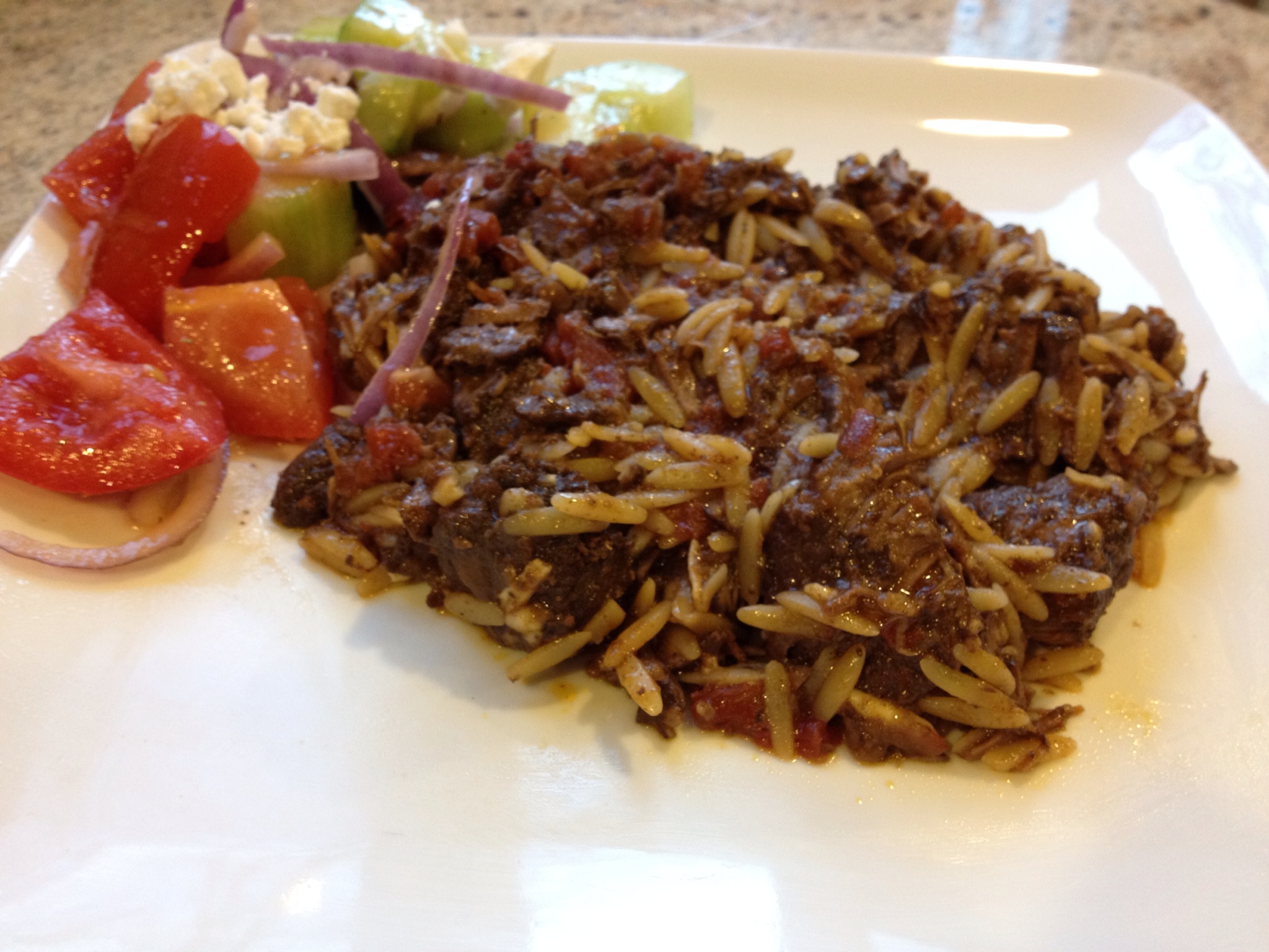 Youvetsi (Greek lamb casserole with orzo) BigOven 264998