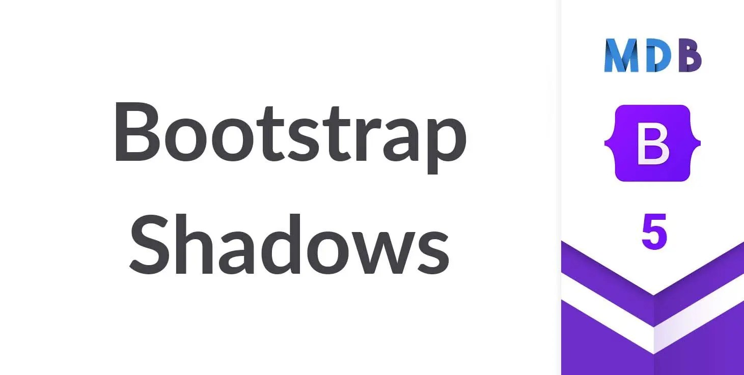 Bootstrap Shadows examples & tutorial